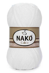 NAKO,CALİCO 00208 BEYAZ - NAKO