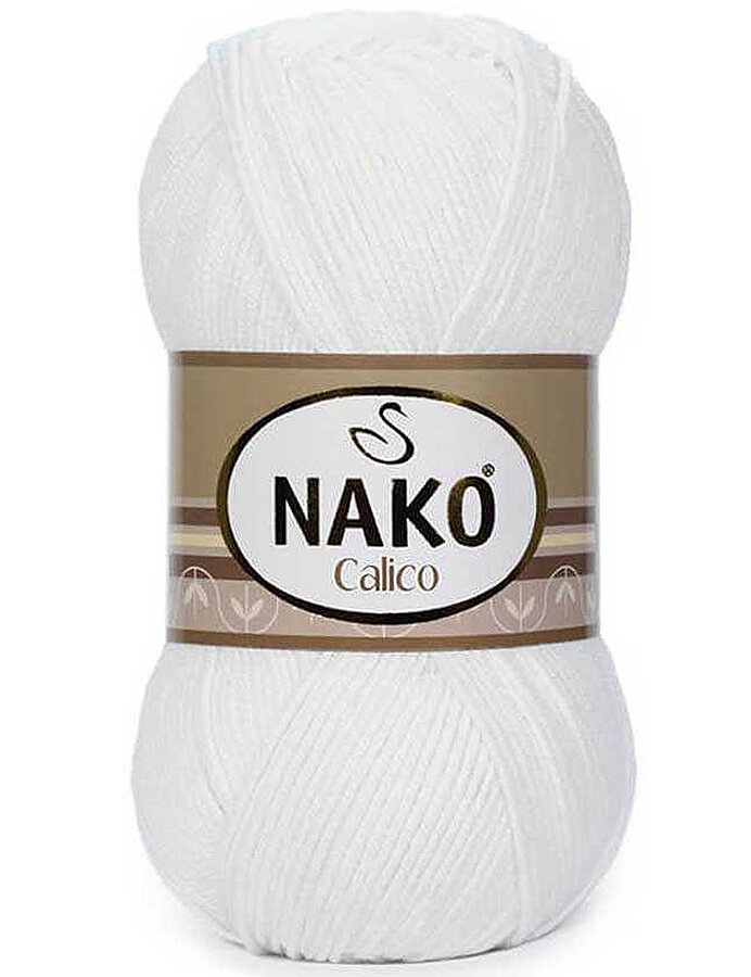 NAKO,CALİCO 00208 BEYAZ - NAKO