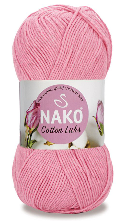 NAKO,COTTON LUKS 97549 PEMBE - NAKO