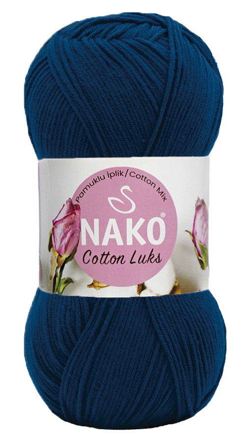 NAKO,COTTON LUKS 97574 LACİVERT - NAKO