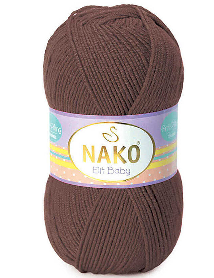 NAKO,ELİT BABY 04367 KIZIL KAHVE - NAKO