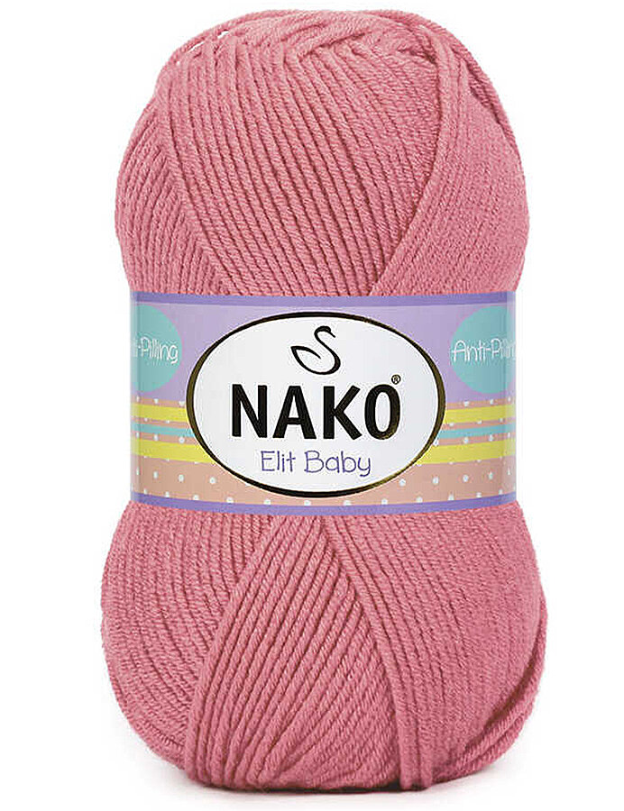 NAKO,ELİT BABY 10325 GÜL KURUSU - NAKO