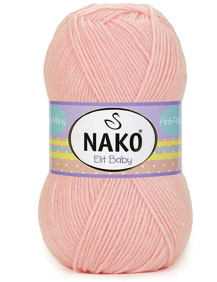 NAKO,ELİT BABY 12381 PUDRA PEMBE - NAKO