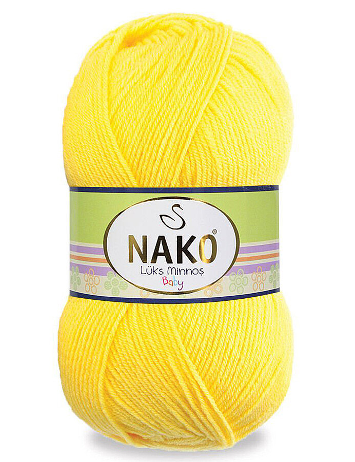 NAKO,LÜKS MİNNOŞ 00145 TATLI SARI - NAKO