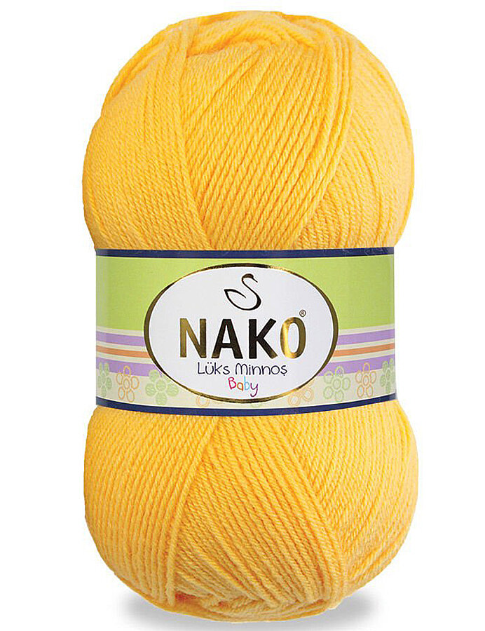 NAKO,LÜKS MİNNOŞ 00184 SARI - NAKO