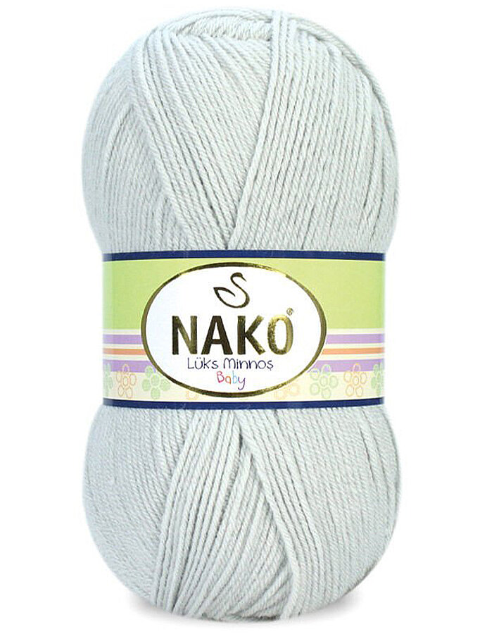 NAKO,LÜKS MİNNOŞ 00969 GÜMÜŞ GRİ - NAKO
