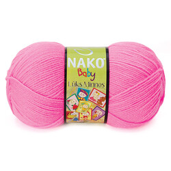 NAKO,LÜKS MİNNOŞ 11158 NEON PEMBE - NAKO