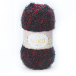 NAKO,PARİS 21306 KIRMIZI SİYAH MULİNE - NAKO