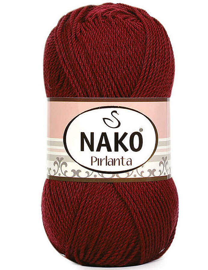 NAKO,PIRLANTA 01175 KOYU KIRMIZI - NAKO