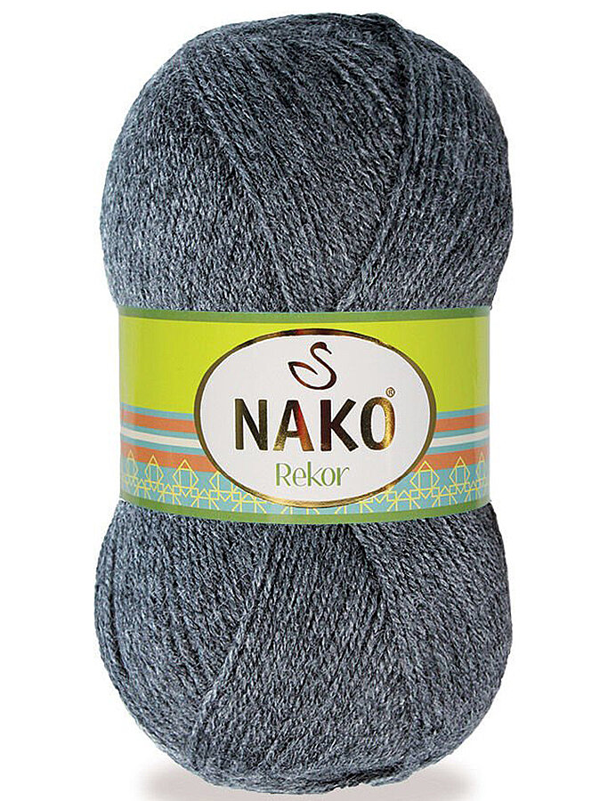 NAKO,REKOR 00193 KOYU GRİ MELANJ - NAKO