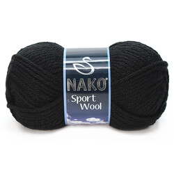 NAKO,SPORT WOOL 00217 SİYAH - NAKO