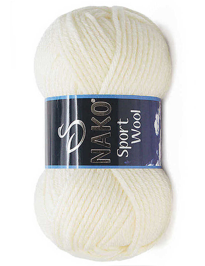 NAKO,SPORT WOOL 00300 KREM - NAKO