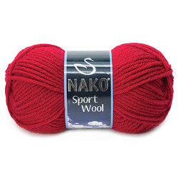 NAKO,SPORT WOOL 03641 KARMEN KIRMIZI - NAKO