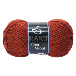NAKO,SPORT WOOL 04409 KİREMİT - NAKO