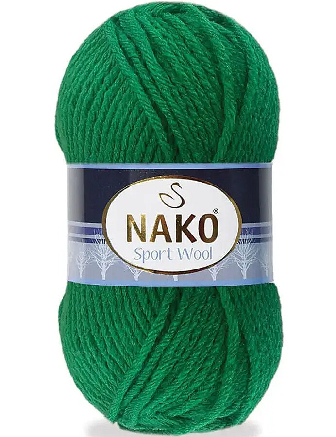 NAKO,SPORT WOOL 13871 ZÜMRÜT - NAKO