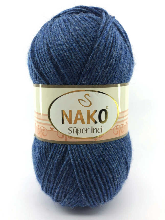 NAKO,SÜPER İNCİ 04731 MELANJ İNDİGO - NAKO