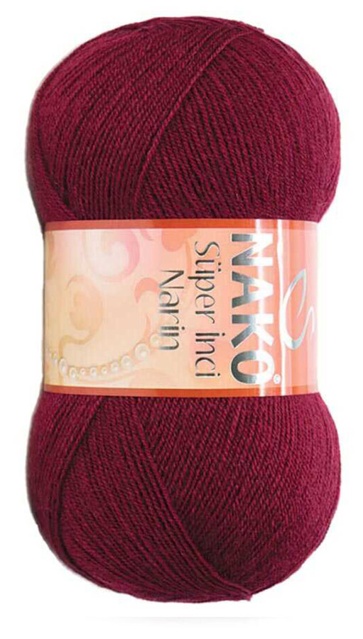 NAKO,SÜPER İNCİ NARİN 00999 BORDO - NAKO