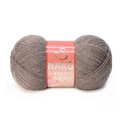 NAKO,SÜPER İNCİ NARİN 01367 MELANJ KAHVE - NAKO