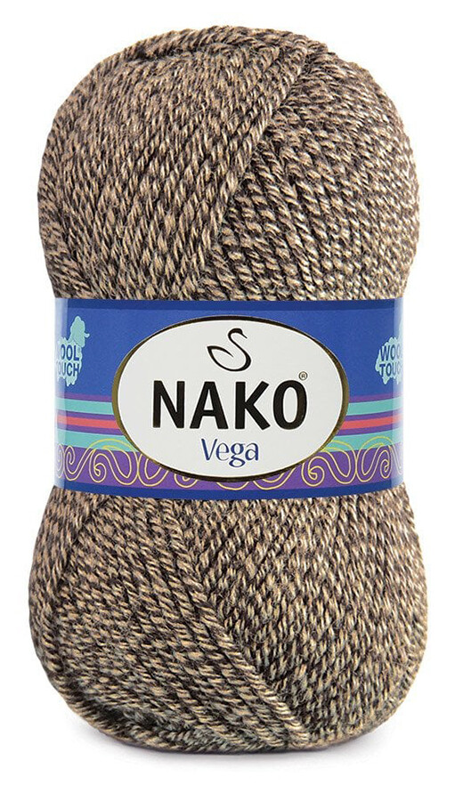 NAKO,VEGA 21299 KAHVERENGİ BEJ MULİNE - NAKO