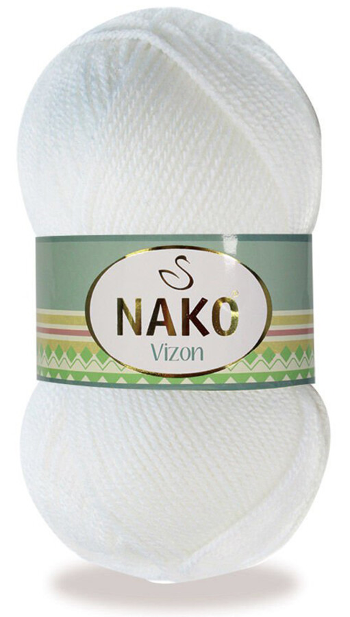 NAKO,VİZON 00208 BEYAZ - NAKO