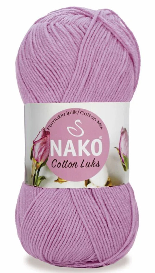 NAKO,COTTON LUKS 97585 LİLA PEMBE - NAKO