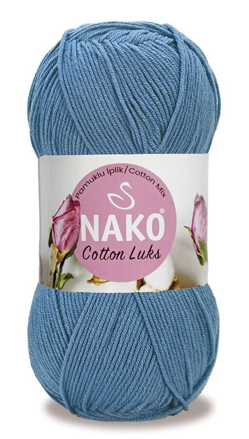 NAKO,COTTON LUKS 97587 MAVİ - NAKO