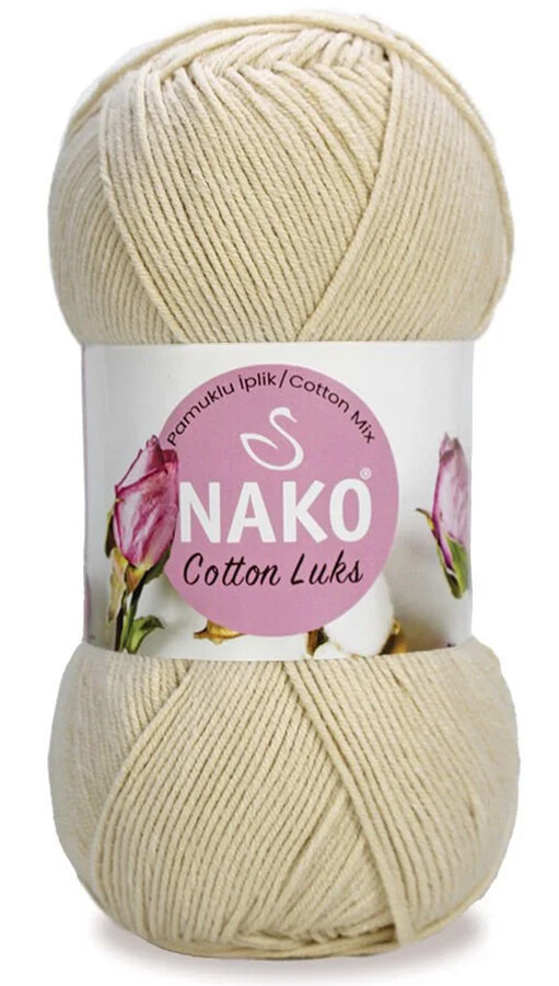NAKO,COTTON LUKS 97591 EKRU - NAKO