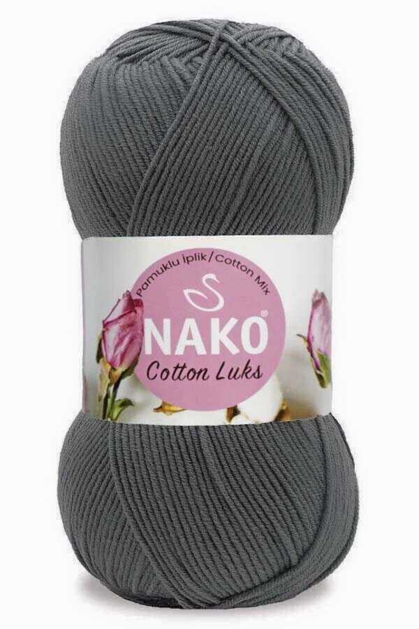 NAKO,COTTON LUKS 97599 KOYU GRİ - NAKO
