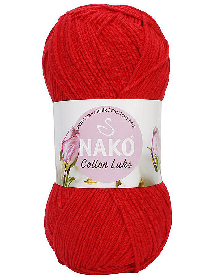 NAKO,COTTON LUKS 97670 KIRMIZI - 