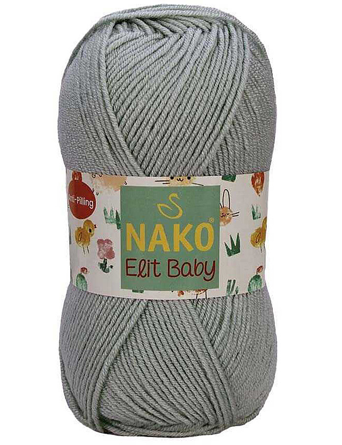 NAKO,ELİT BABY 10342 ORTA GRİ - NAKO