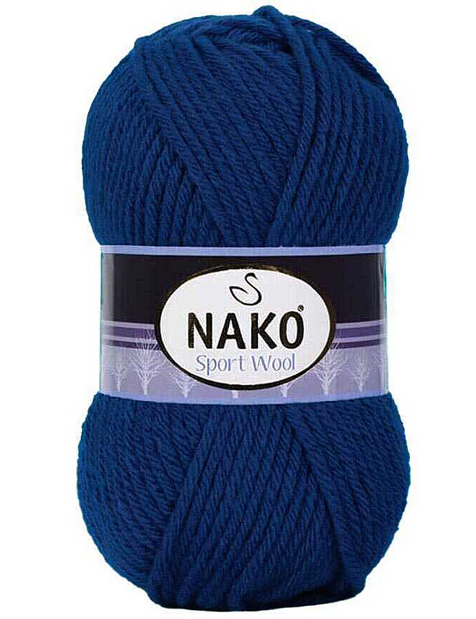 NAKO,SPORT WOOL 00517 ORTA MAVİ - NAKO