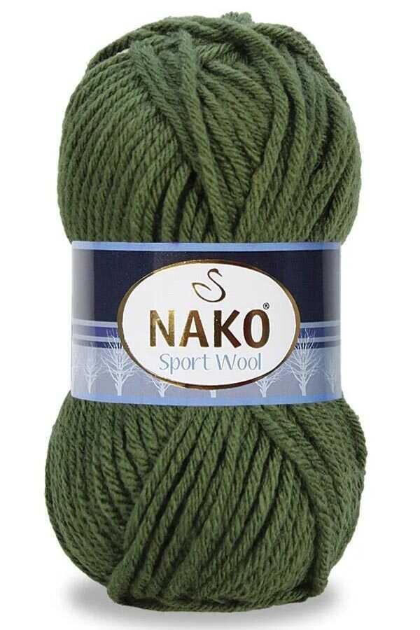 NAKO,SPORT WOOL 14431 ASKER YEŞİLİ - NAKO