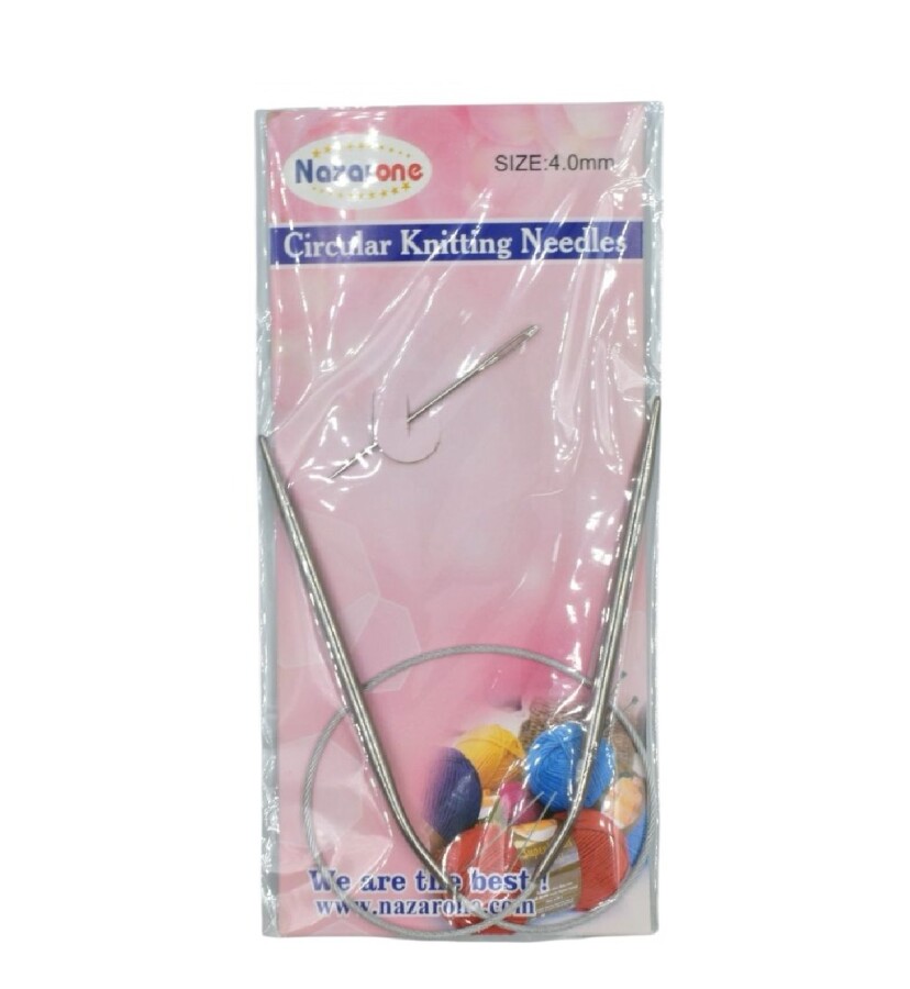 NAZARONE,40 CM ÇELİK MİSİNALI ŞİŞ NO:04 - NAZARONE