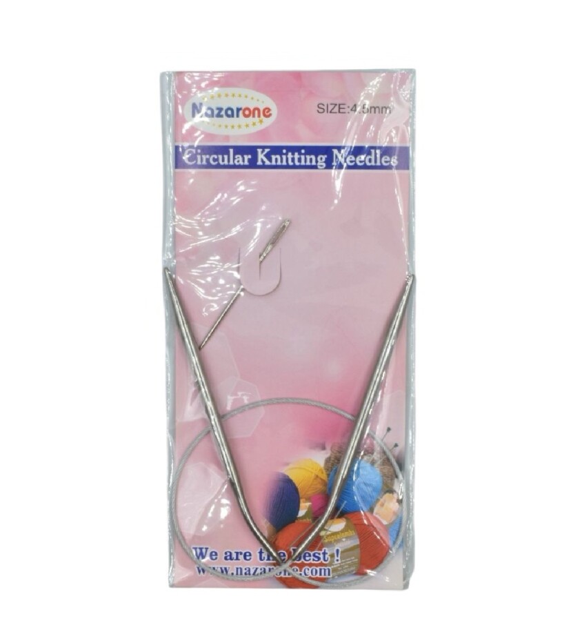 NAZARONE,40 CM ÇELİK MİSİNALI ŞİŞ NO:04,5 - NAZARONE