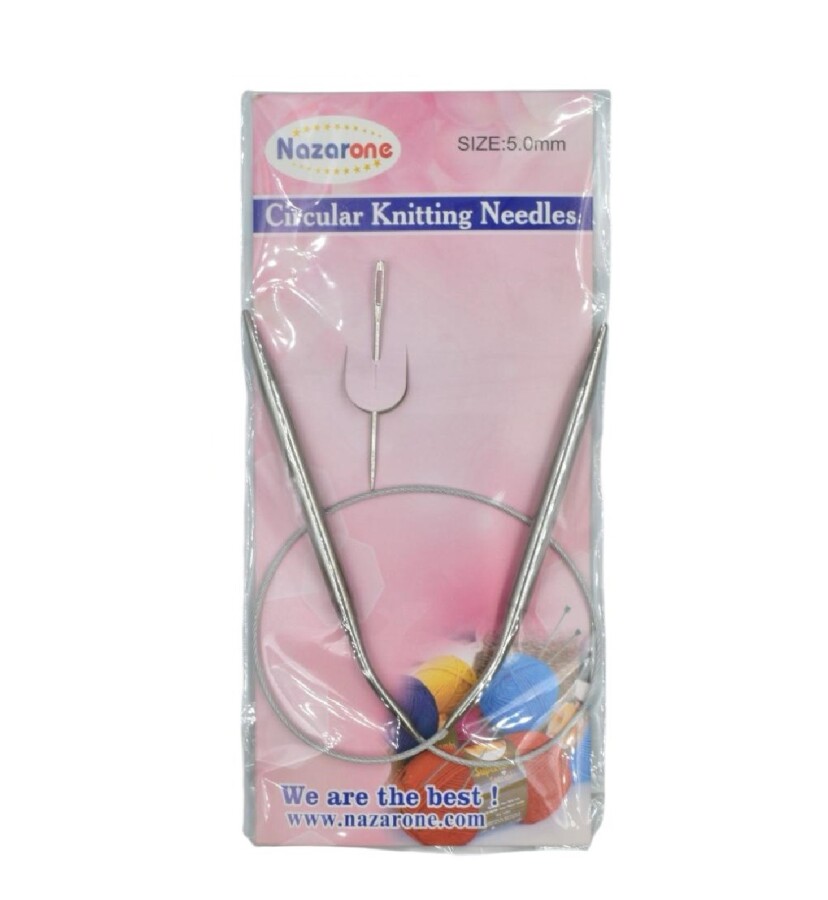 NAZARONE,40 CM ÇELİK MİSİNALI ŞİŞ NO:05 - NAZARONE