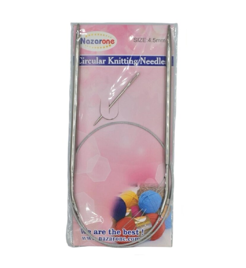 NAZARONE,60 CM ÇELİK MİSİNALI ŞİŞ NO:04,5 - NAZARONE