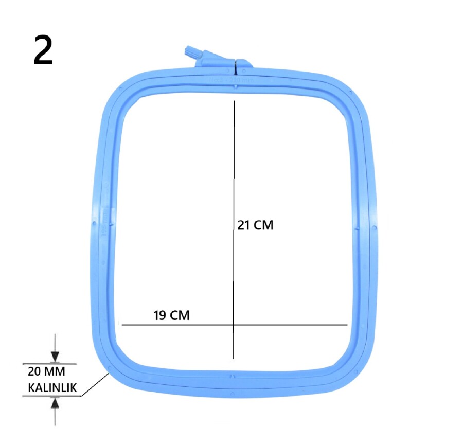 NURGE,3 NO KARE PLASTİK KASNAK (170-13) - NURGE (1)