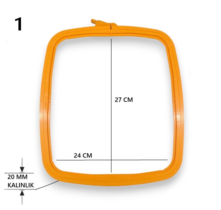 NURGE,4 NO KARE PLASTİK KASNAK (170-14) - NURGE