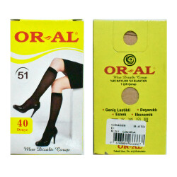 ORAL,SPOR PANTOLON SARI KUTU RENK NO:51 - Oral