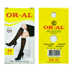 ORAL,SPOR PANTALON SARI KUTU RENK NO:01 - Oral
