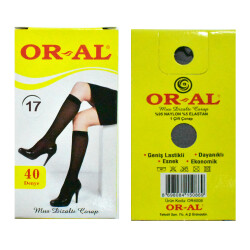 ORAL,SPOR PANTALON SARI KUTU RENK NO: 86 VE 17 - Oral