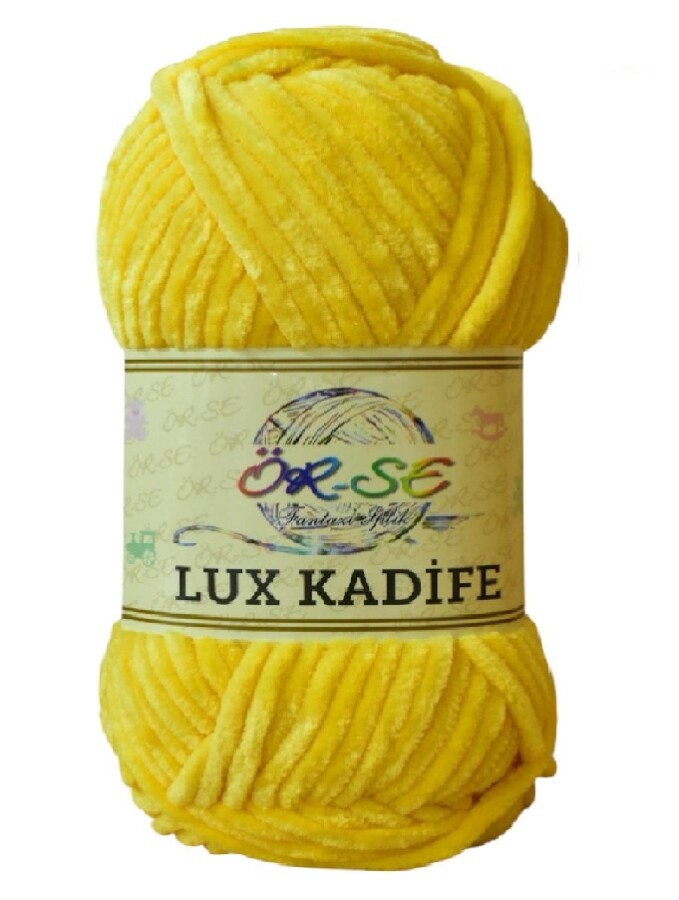 ÖRSE,LUX KADİFE 02636 SARI - ÖRSE