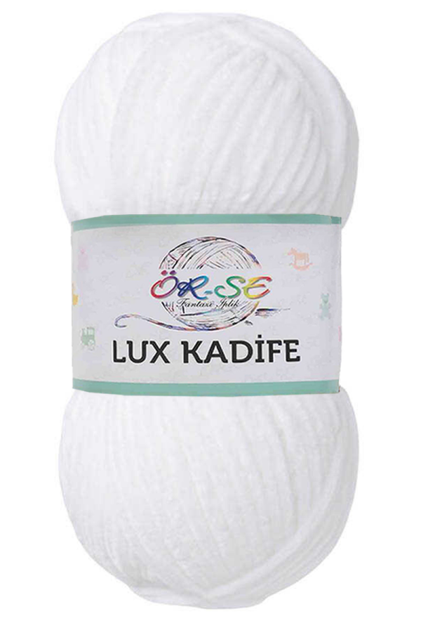 ÖRSE,LUX KADİFE 03200 BEYAZ - ÖRSE