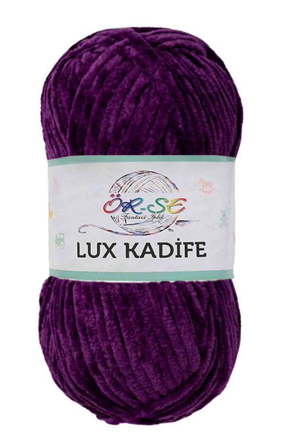 ÖRSE,LUX KADİFE 03292 PATLICANMOR - ÖRSE
