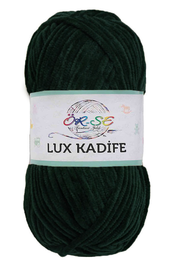 ÖRSE,LUX KADİFE 03298 KARAYEŞİL - ÖRSE