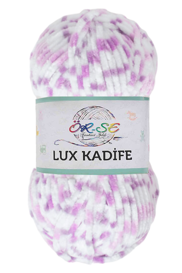 ÖRSE,LUX KADIFE DEGRADE 44222 BEYAZ.PEMBE.LEYLAK - ÖRSE