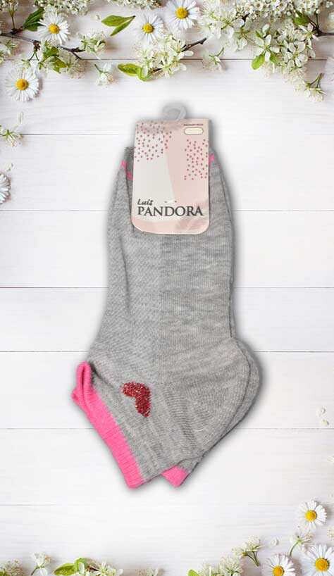 PANDORA,ÇOCUK PATİK-1092-KALP-5-6 - PANDORA