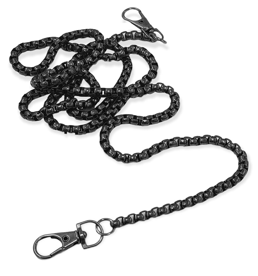 GORA,PAPAĞANLI KUTU ZİNCİR 1 MT (7 MM) - 