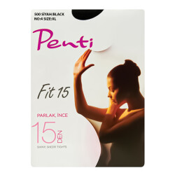PENTİ,FİT 15 15 DEN KÜLOTLU 500 / SİYAH - 4 - PENTİ