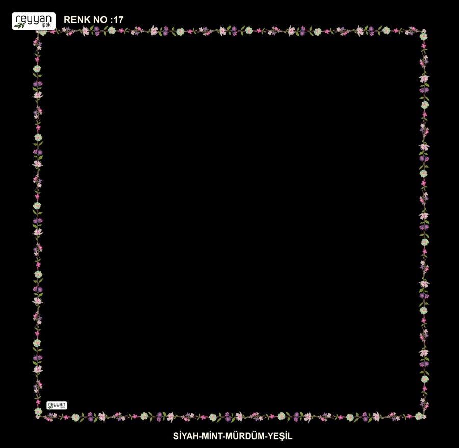 REYYAN,DESENLİ YAZMA 100 CM RENK NO 17 - REYYAN